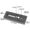 BEXIN 501-L90 Quick Release Plate for Manfrotto & Benro Tripods - 7