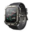 C20 Pro 1.83" IP68 Waterproof Bluetooth Call Smart Sports Watch Black - 1