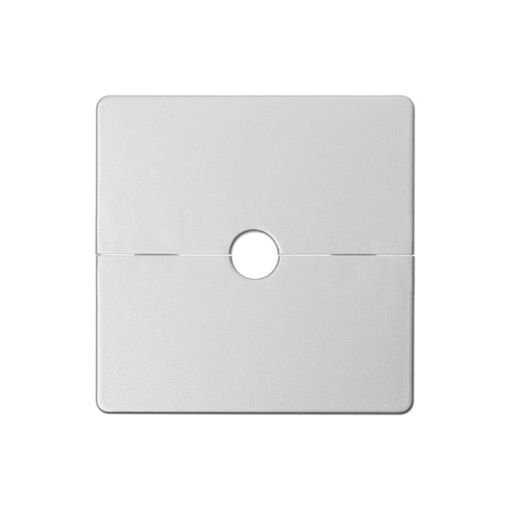 Silver Square Hole Decoration Cover Plug, 1.2cm Wall Hole Style - 1