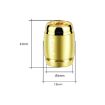 Titanium Black Automobile Valve Core Cap Tire Anti-deflation Decor - 3