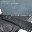 Elastic Button Laptop Handbag - Waterproof PU, 13.3/14 inch, Black - 6