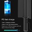 RGB Stick Light 24W 72 LEDs with Barndoor for Photography - Handheld Full-color - 8