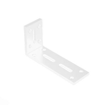 Small White Thickened Right Angle Hanging Cabinet Partition - 1