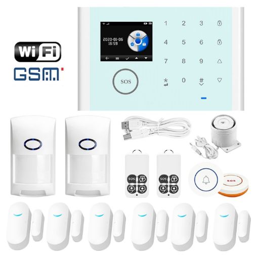 CS118 WIFI+GSM Tuya Smart Alarm, Alexa/Google Compatible, Package 5 - 1