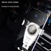 S-06 White Car Air Outlet Gravity Holder Rotating Phone Bracket - 5