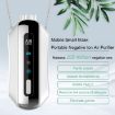 Portable Negative Ion Air Purifier - Rope Style, White, Neck Hanging - 3