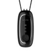 Portable Dual-Brush Negative Ion Air Purifier Necklace - Black Rope Model - 1