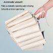 Pink 60 Bone Dual-use Automatic Umbrella - Wind-resistant UV Sunshade - 5