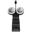 Iplay HBP-301 Dual Seat Charger for PS5/PS VR MOVE Controller (Black) - 2