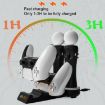 Iplay HBP-301 Dual Seat Charger for PS5/PS VR MOVE Controller (Black) - 4
