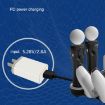 Iplay HBP-301 Dual Seat Charger for PS5/PS VR MOVE Controller (Black) - 8