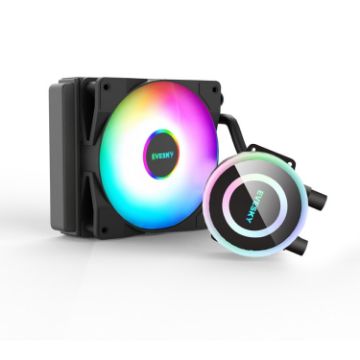 EVESKY 120mm RGB Water Cooler CPU Fan Liquid Heatsink Radiator - 1
