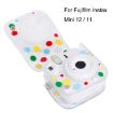 Fujifilm Instax Mini 12/11 Transparent Camera Case - Color Wave Dot - 5