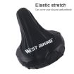 WEST BIKING Bicycle Saddle Rain Cover 2pcs - Black Riding Equipment - 5