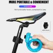 WEST BIKING 1.2m Bicycle Lock - PVC Steel Cable, Anti-theft, Waterproof - 7