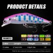 HENGJIA 5.7cm 3.4g Slow Sinking Minnow Lures, Color 4 Fake Bait - 5