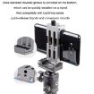 XILETU XJ-8 Aluminum Camera Tripod with Phone Clip - Black - 5