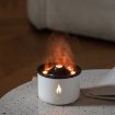 Volcanic Essential Oil Diffuser Ultrasonic Humidifier, Monochrome US Plug - 1