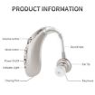 Blue USB Charging Earhook Hearing Aid Sound Amplifier Noise Reduction - 5