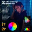 Pixel G3 RGB Fill Light Handheld Photography Lamp - Dimmable Mini Set - 9