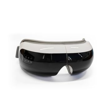 E5 Plus Intelligent Eye Massager with Airbag & Hot Compress - Black - 1