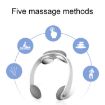 Cervical Spine Massager TENS Microcurrent Pulse Neck Device - White - 3