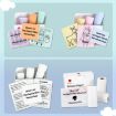 Phomemo T02 Bluetooth Printer Thermal Paper 3 Rolls 50mmx3m Blue/White - 3