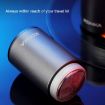 KONKA Mini Portable Waterproof Razor for Men, Black + 3 Knife Heads - 2