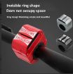 Aluminum Alloy Bicycle & Motorcycle Phone Holder - Black Ring Shape - 9