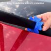 Universal Car Wiper Hole Cover - PVC Dustproof Snowproof Pad (Black) - 7