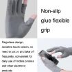 Ice Silk Thin Sunscreen Gloves - Non-slip Fishing & Riding (Blue) - 3