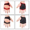 XL Weightlifting Dumbbell Bar Anti-slip Wrist Fitness Gloves (Black) - 3