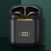 X1 TWS Wireless Bluetooth Headphone with LED Display & Noise Reduction (Black) - 1