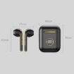 X1 TWS Wireless Bluetooth Headphone with LED Display & Noise Reduction (Black) - 3