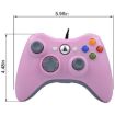 XBOX 360 & PC USB Dual Vibration Wired Gamepad - Blue - 3