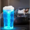 Iceberg Small Car Humidifier - Mute Colorful Aromatherapy (White) - 1