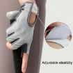 Yoga Sports Gloves - Non-slip, Shock-absorbing, Half-finger, Size M, Black - 7