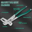 Green Tire Balance Weight Removal Pliers & Multifunctional Hammer Tool - 5