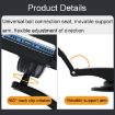 Suction Cup Dashboard Phone Holder with Sun Visor - Hose Model - 8