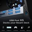 ASUS ROG Ally 9-in-1 USB 3.0 Docking Station with 100W PD Charging Stand - 7