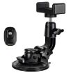 Bluetooth Car Suction Cup Phone Holder for Navigation & Live Broadcast - 1
