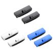 SHUNWEI Blue Car Safety Belt Limiter Anti-Stranglehold Clip - 1 Pair - 2