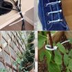 100pcs 8x400mm Self-Locking Nylon Cable Ties 7.6mm Wide Black - 7