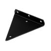 Invisible Triangle Wall Shelf Bracket, 140x130mm, Black, With Screws - 1