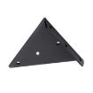 Invisible Triangle Wall Shelf Bracket, 230x170mm, Black, With Screws - 1