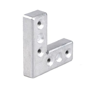 Aluminum Frame 90 Fixed Connection Angle Iron Furniture Fittings - 1