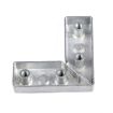 Aluminum Frame 90 Fixed Connection Angle Iron Furniture Fittings - 3