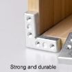 Aluminum Frame 90 Fixed Connection Angle Iron Furniture Fittings - 5