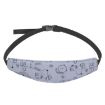 Gray Animal Baby Head Restraint Belt - Child Car Safety Seat Support - 1
