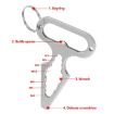 EDC Stainless Steel Multifunctional Wrench Self-defense Camping Tool - 4